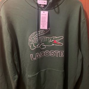 I have for sale a new with tags Lacoste hoodie size xxl